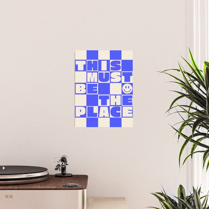 This Must Be The Place (Blue) Poster Gallery Image 2