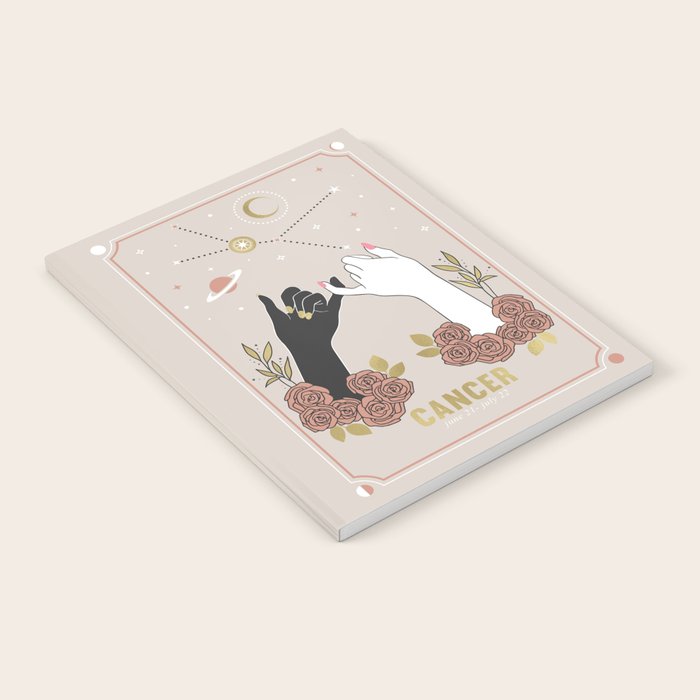Cancer Zodiac Series Notebook Gallery Image 2