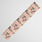 Fairytale Forest Raccoons - pink Table Runner Gallery Image 3