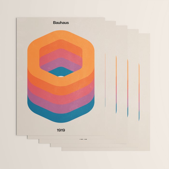 Bauhaus 1919 Exhibition 01 Wrapping Paper Gallery Image 3