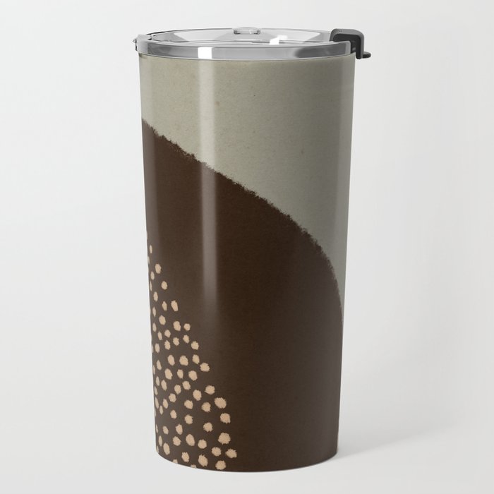 Modern Abstract Shapes #6 Travel Mug Gallery Image 2