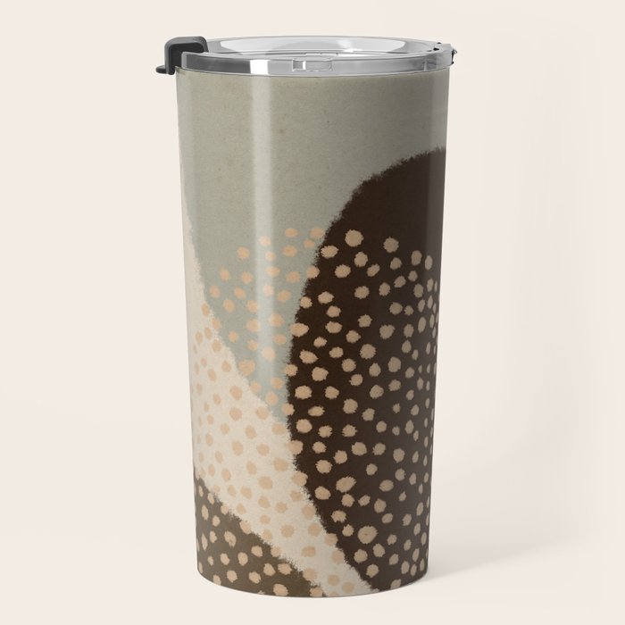 Modern Abstract Shapes #6 Travel Mug Gallery Image 3