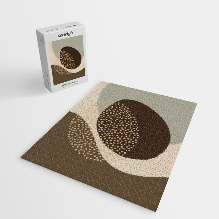 Modern Abstract Shapes #6 Jigsaw Puzzle Gallery Image 2
