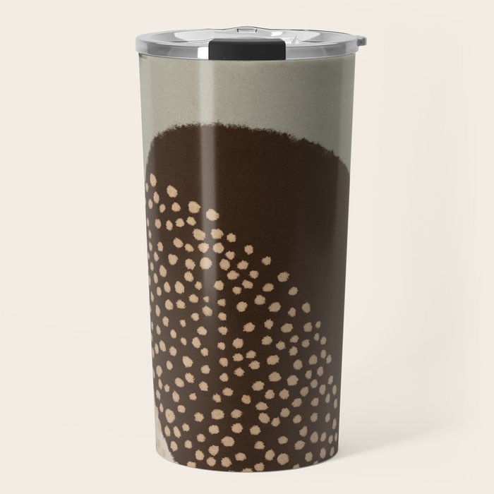 Modern Abstract Shapes #6 Travel Mug Gallery Image 1
