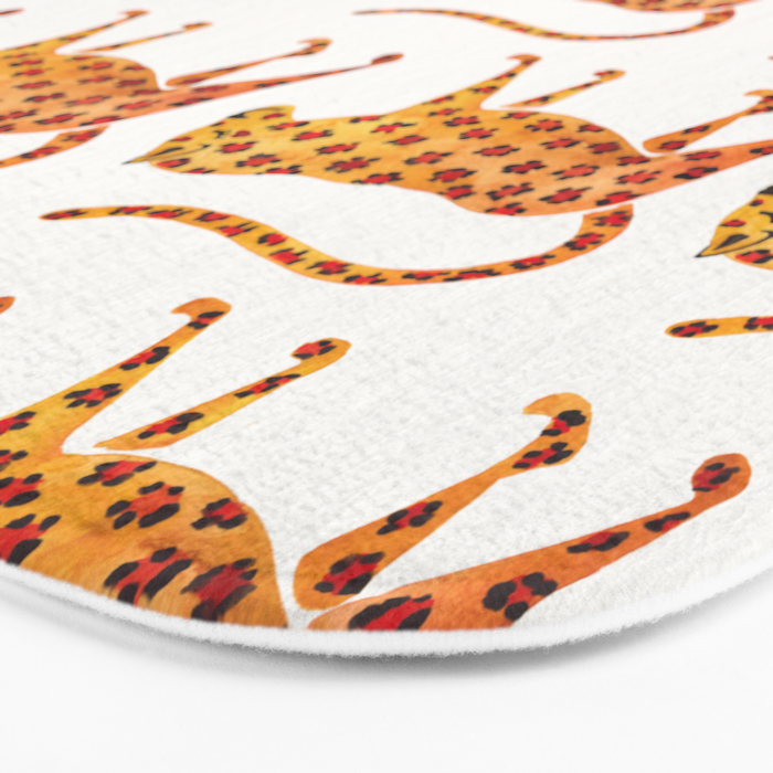 Jaguar Pattern Bath Mat Gallery Image 3