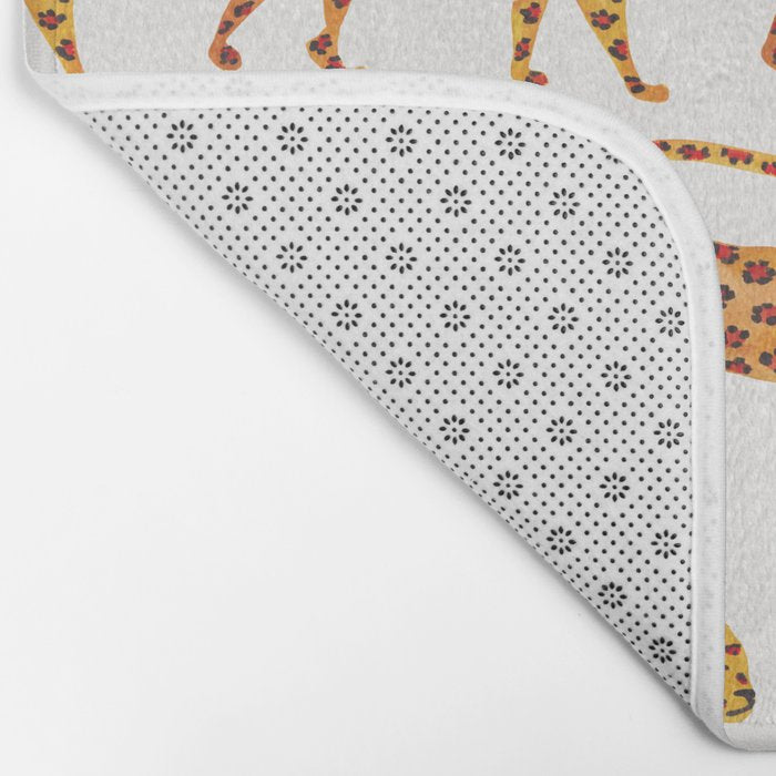 Jaguar Pattern Bath Mat Gallery Image 2