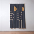 Minimal Geometric 84 Window Curtain Gallery Image 3