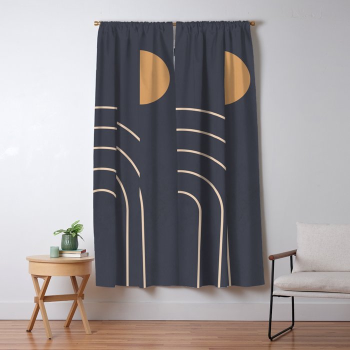 Minimal Geometric 84 Window Curtain Gallery Image 1