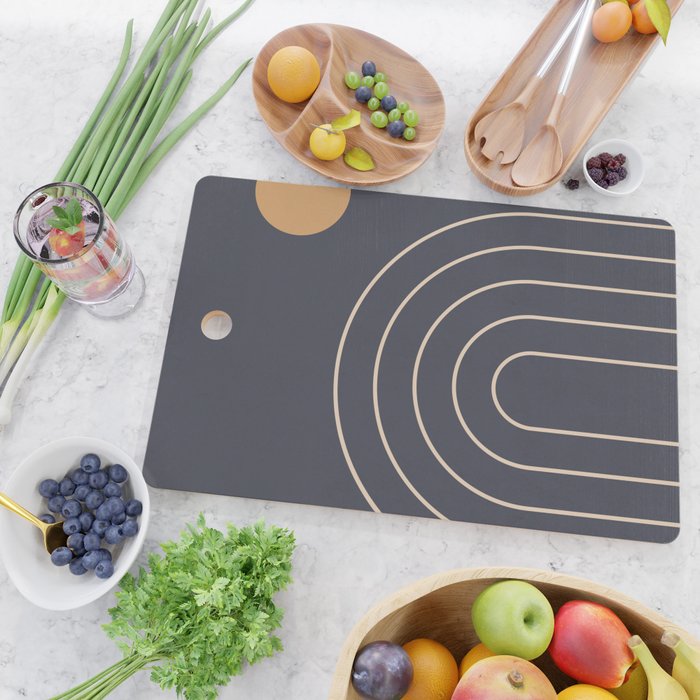 Minimal Geometric 84 Cutting Board Gallery Image 2