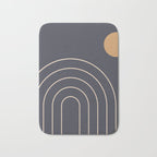 Minimal Geometric 84 Bath Mat Gallery Image 1