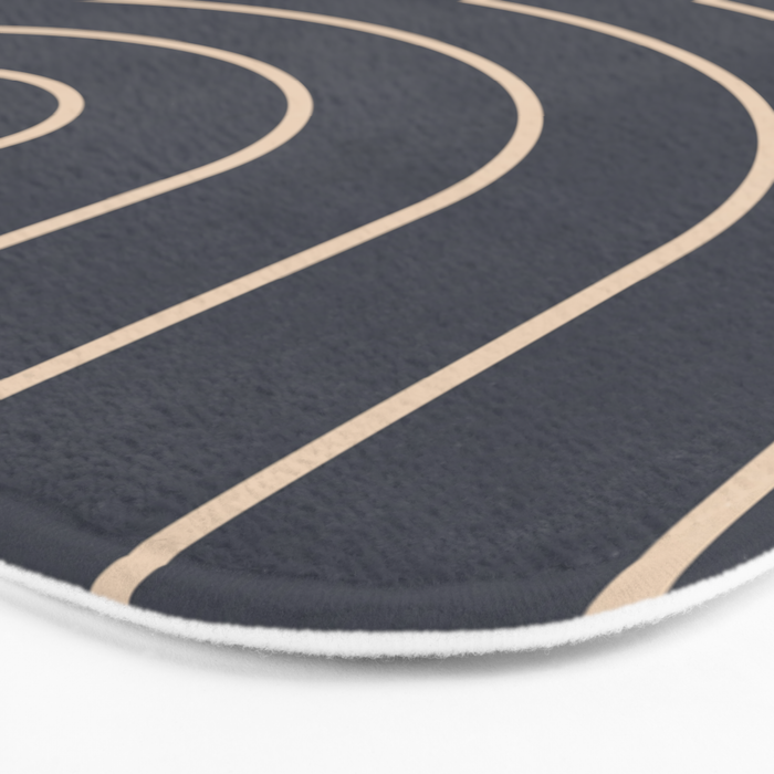 Minimal Geometric 84 Bath Mat Gallery Image 3