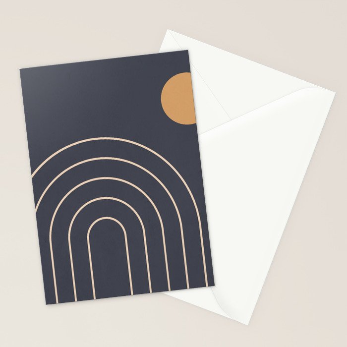 Minimal Geometric 84 Stationery Card Gallery Image 2