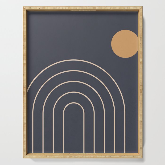 Minimal Geometric 84 Serving Tray Gallery Image 1