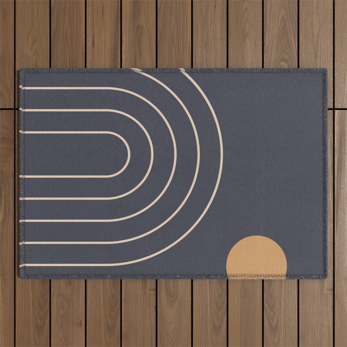 Minimal Geometric 84 Outdoor Rug Gallery Image 1