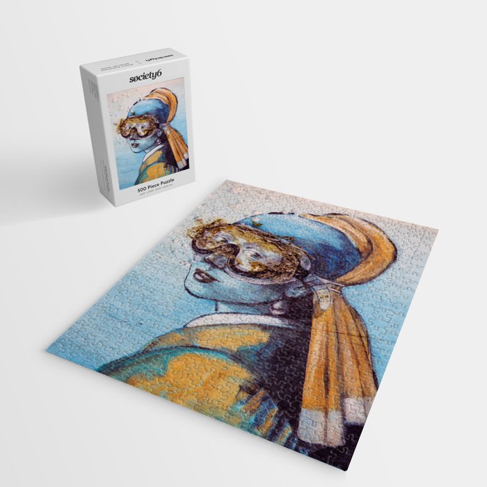 Girl With Scuba Mask Jigsaw Puzzle Gallery Image 2