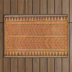 Belouch Antique Khorassan Persian Wedding Tablecloth Print Outdoor Rug Gallery Image 1