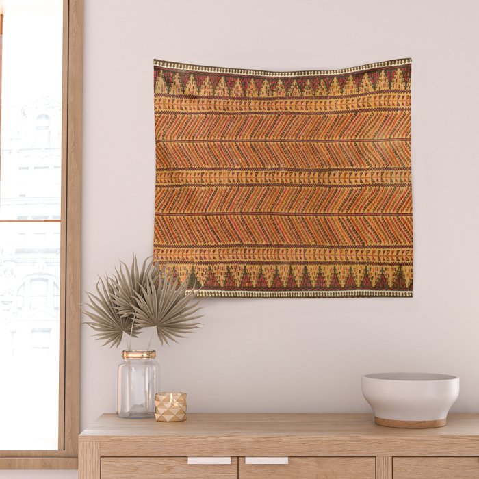 Belouch Antique Khorassan Persian Wedding Tablecloth Print Wall Tapestry Gallery Image 2