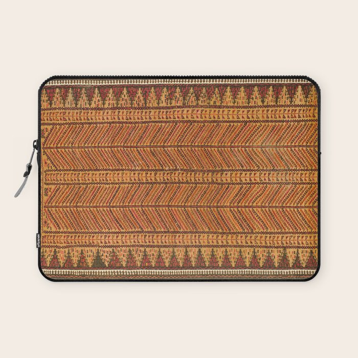 Belouch Antique Khorassan Persian Wedding Tablecloth Print Laptop Sleeve Gallery Image 1