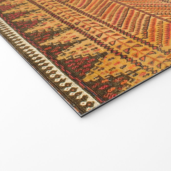 Belouch Antique Khorassan Persian Wedding Tablecloth Print Welcome Mat Gallery Image 2