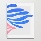 Blue & Pink Leaves: Matisse Series 01 Notebook Gallery Image 4
