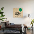Poster Wassily Chair, Marcel Breuer, Minimal Furniture Bauhaus Design Wood Wall Art Gallery Image 2