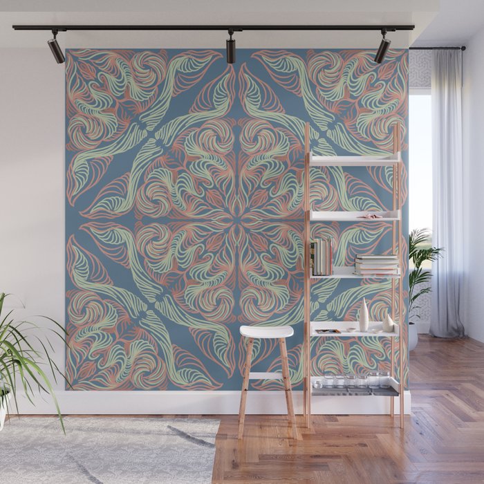 AT Pattern 2 Wall Mural Gallery Image 1
