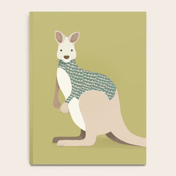 Whimsical Kangaroo Notebook Gallery Image 4