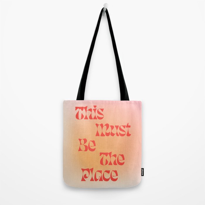 This Must Be The Place: Gradient Edition Tote Bag Gallery Image 2