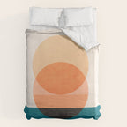 Abstraction_NEW_SUNSET_OCEAN_WAVE_POP_ART_Minimalism_0022D Duvet Cover Gallery Image 6