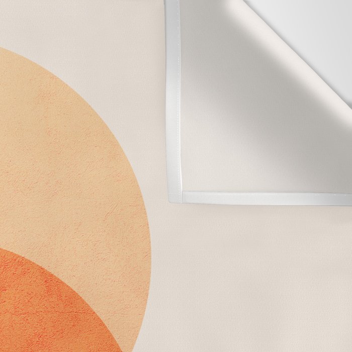 Abstraction_NEW_SUNSET_OCEAN_WAVE_POP_ART_Minimalism_0022D Wall Tapestry Gallery Image 3