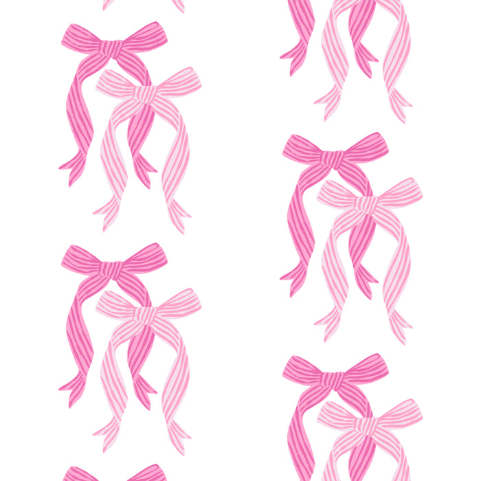 striped bows in pink Coffee Mug Gallery Image 2