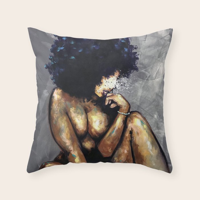 Naturally LV Throw Pillow Gallery Image 6