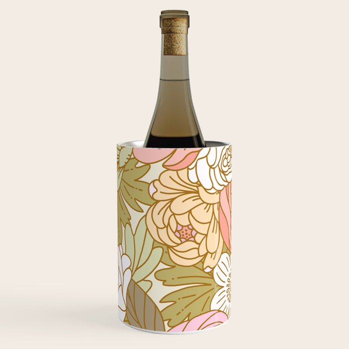 Boho Blooms | Light Pastel Wine Chiller Gallery Image 1