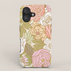 Boho Blooms | Light Pastel iPhone Case Gallery Image 1