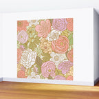 Boho Blooms | Light Pastel Wall Mural Gallery Image 2