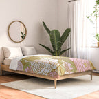 Boho Blooms | Light Pastel Comforter Gallery Image 2