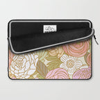 Boho Blooms | Light Pastel Laptop Sleeve Gallery Image 2