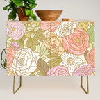 Boho Blooms | Light Pastel Credenza Gallery Image 1