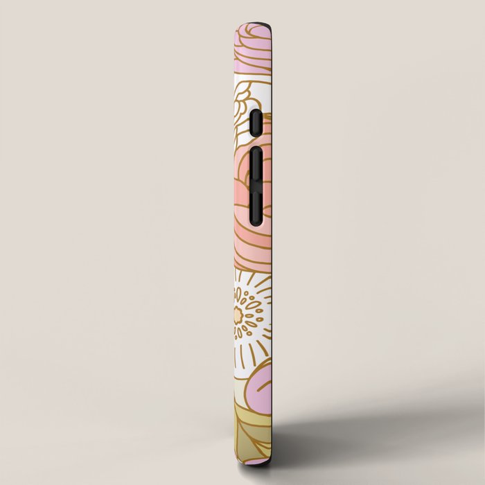 Boho Blooms | Light Pastel iPhone Case Gallery Image 2