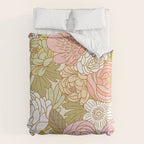 Boho Blooms | Light Pastel Comforter Gallery Image 6