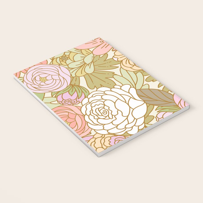 Boho Blooms | Light Pastel Notebook Gallery Image 3