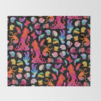 Cephalopod Throw Blanket Gallery Image 2