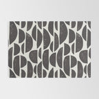 Abstract Linocut Pattern #4 Rug Gallery Image 2
