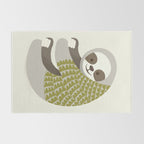 Whimsical Sloth Rug Gallery Image 2
