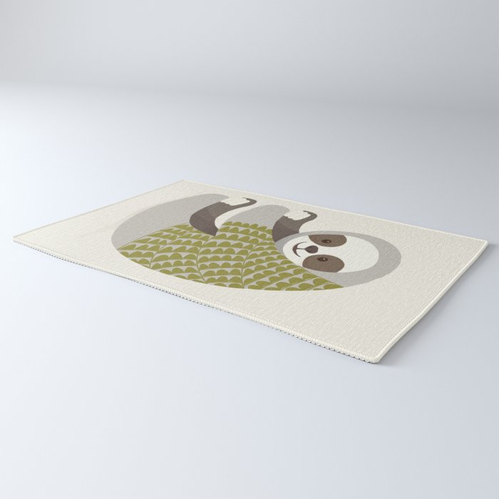Whimsical Sloth Rug Gallery Image 3