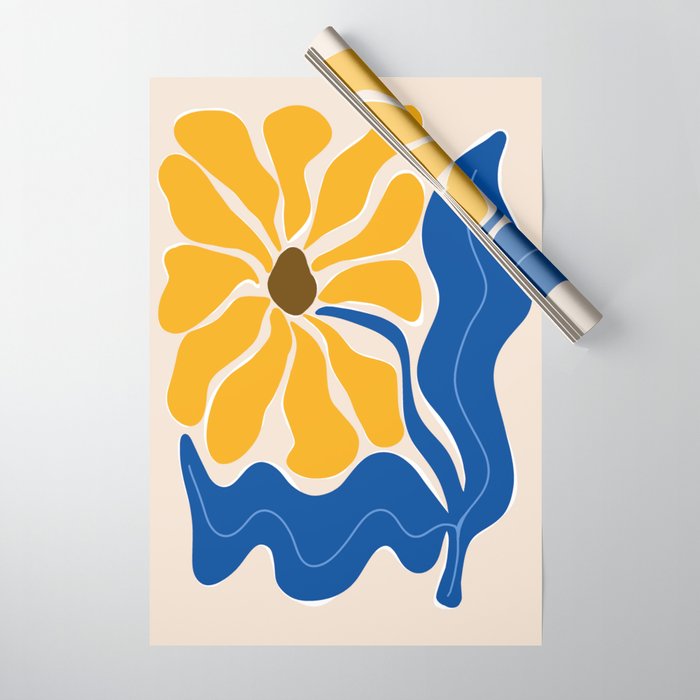 Bold sunflower 3 Wrapping Paper Gallery Image 1