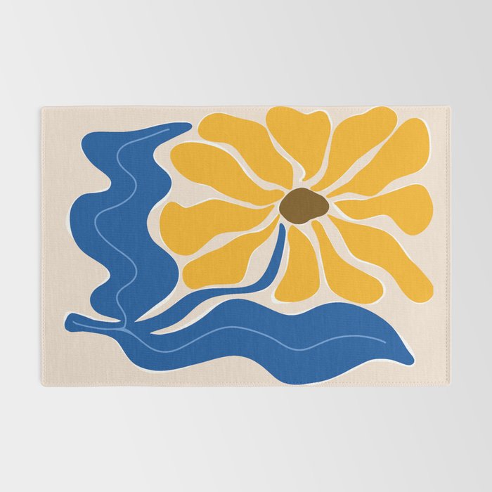 Bold sunflower 3 Rug Gallery Image 2