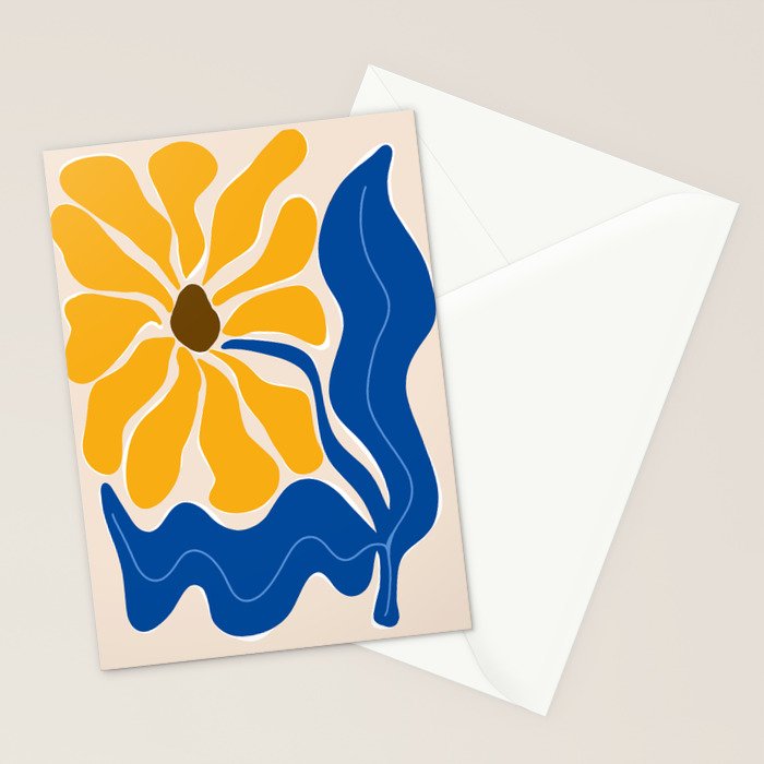 Bold sunflower 3 Stationery Card Gallery Image 2