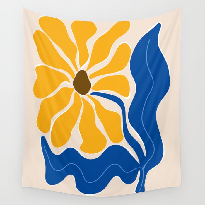 Bold sunflower 3 Wall Tapestry Gallery Image 4