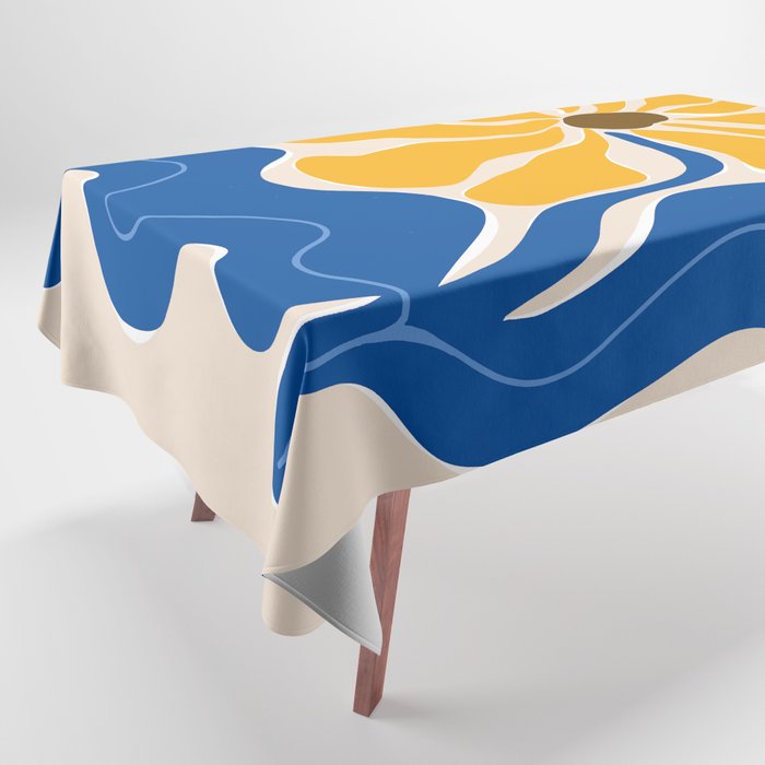Bold sunflower 3 Tablecloth Gallery Image 1
